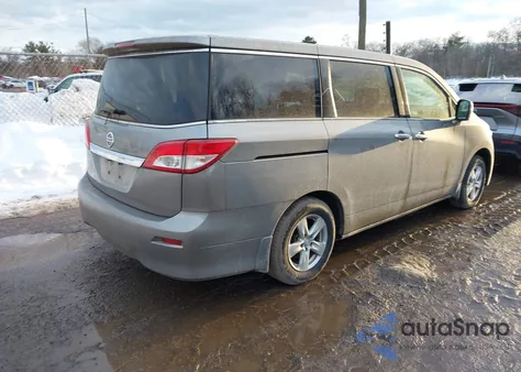 2013 Nissan Quest Sv из США, поврежденный, VIN JN8AE2KP8D9068273
